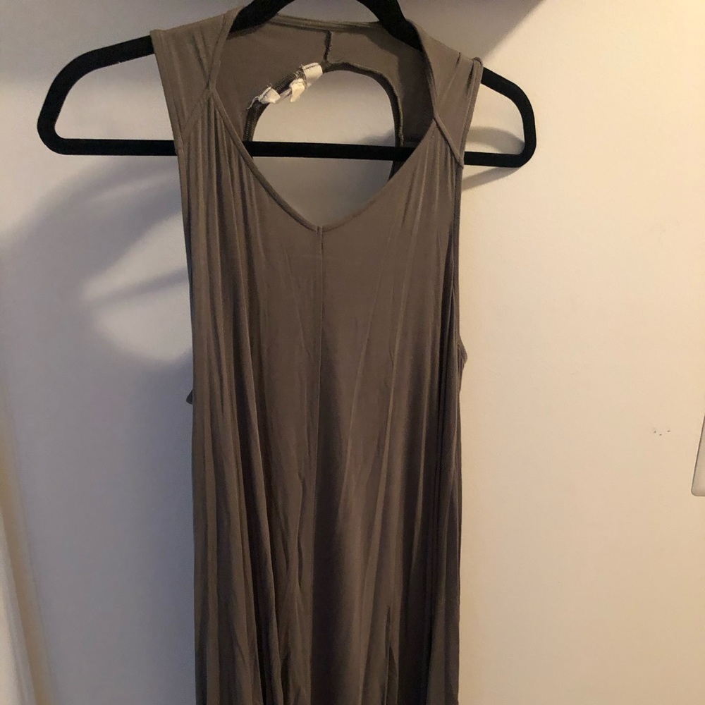 Olive American eagle casual dress